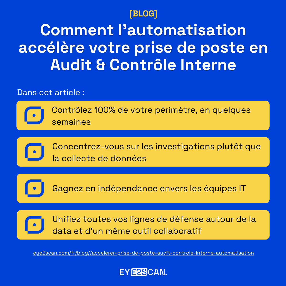 Comment l'automatisation accélère la prise d'un rôle d'Audit et Contrôle Interne 